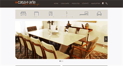 Desktop Screenshot of casaearte.com